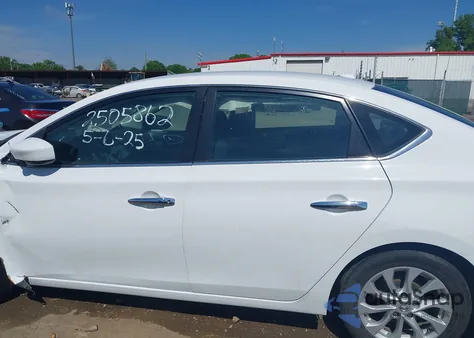 2019 Nissan Sentra Sv z USA, uszkodzony, nr VIN 3N1AB7AP6KY413233